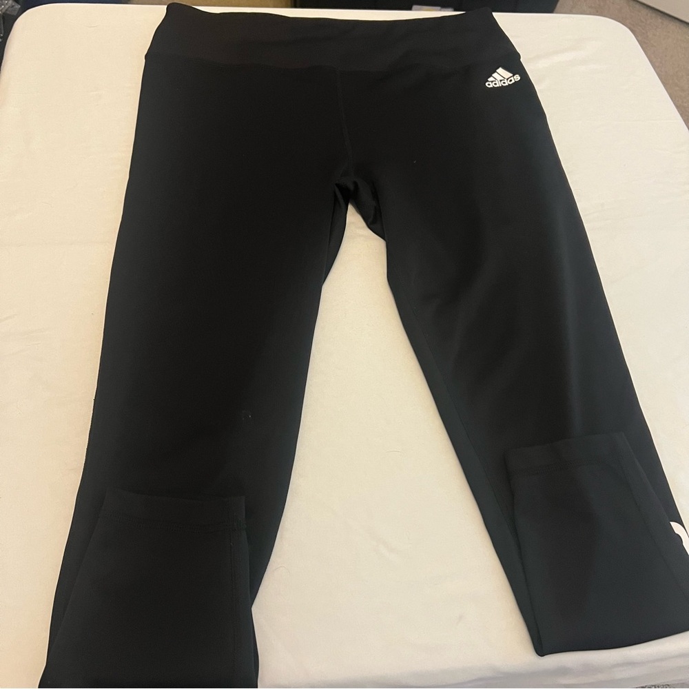 Adidas Primegreen AEROREADY Black Leggings XL - Picture 3 of 6